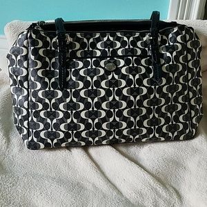 Coach logo tote
